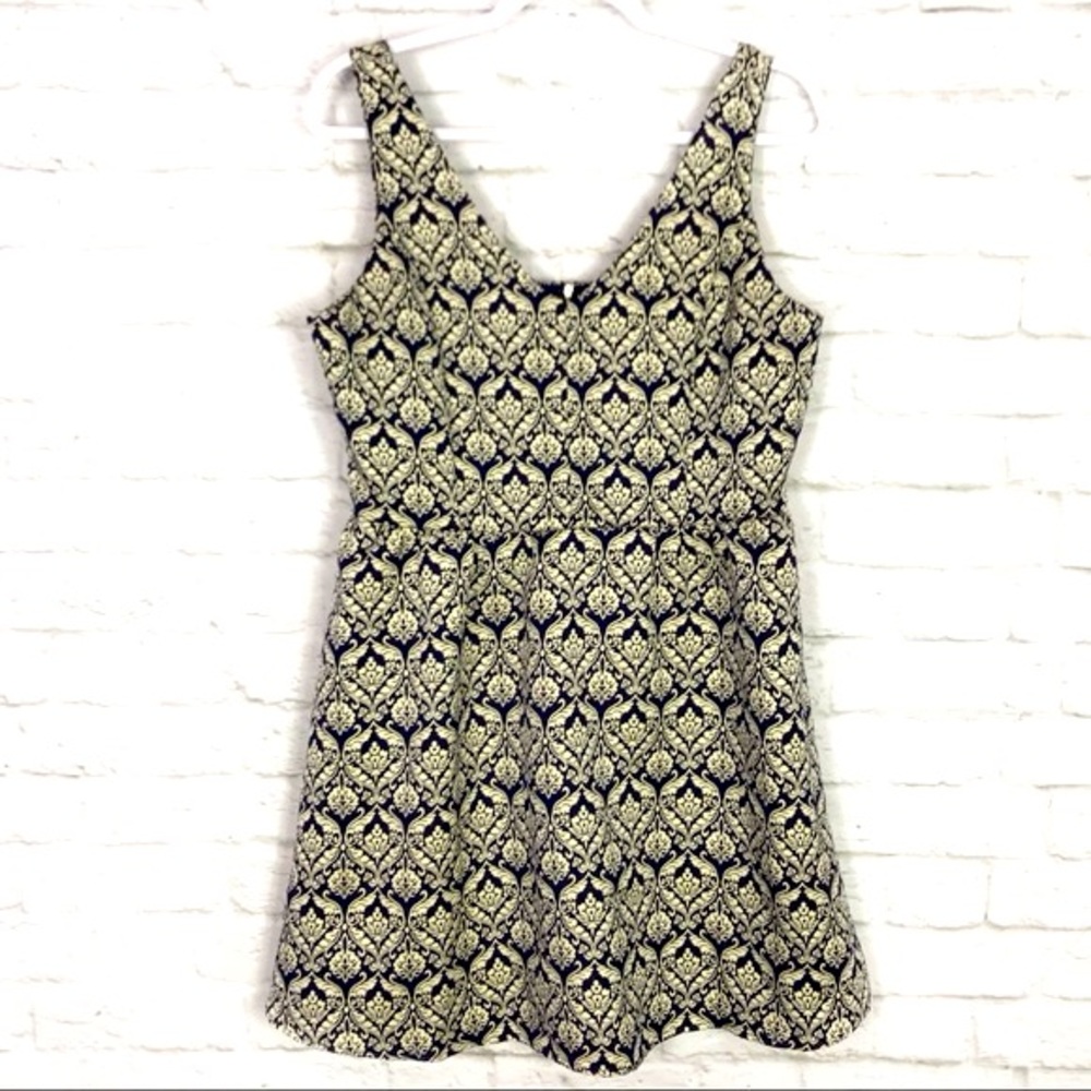 Jun & Ivy Francesca’s Damask Aline Skater Dress S